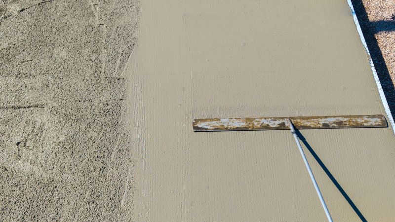 Concrete Porch Resurfacing detail