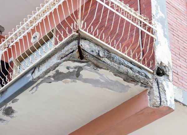 Cost of Concrete Balcony Repair in Greenville