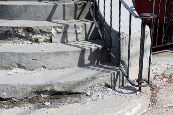 Cost of Cement Stairs Repair in Greenville
